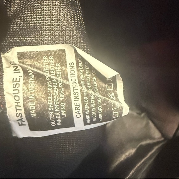 Kids Red Racing Pants - Picture 5 of 6